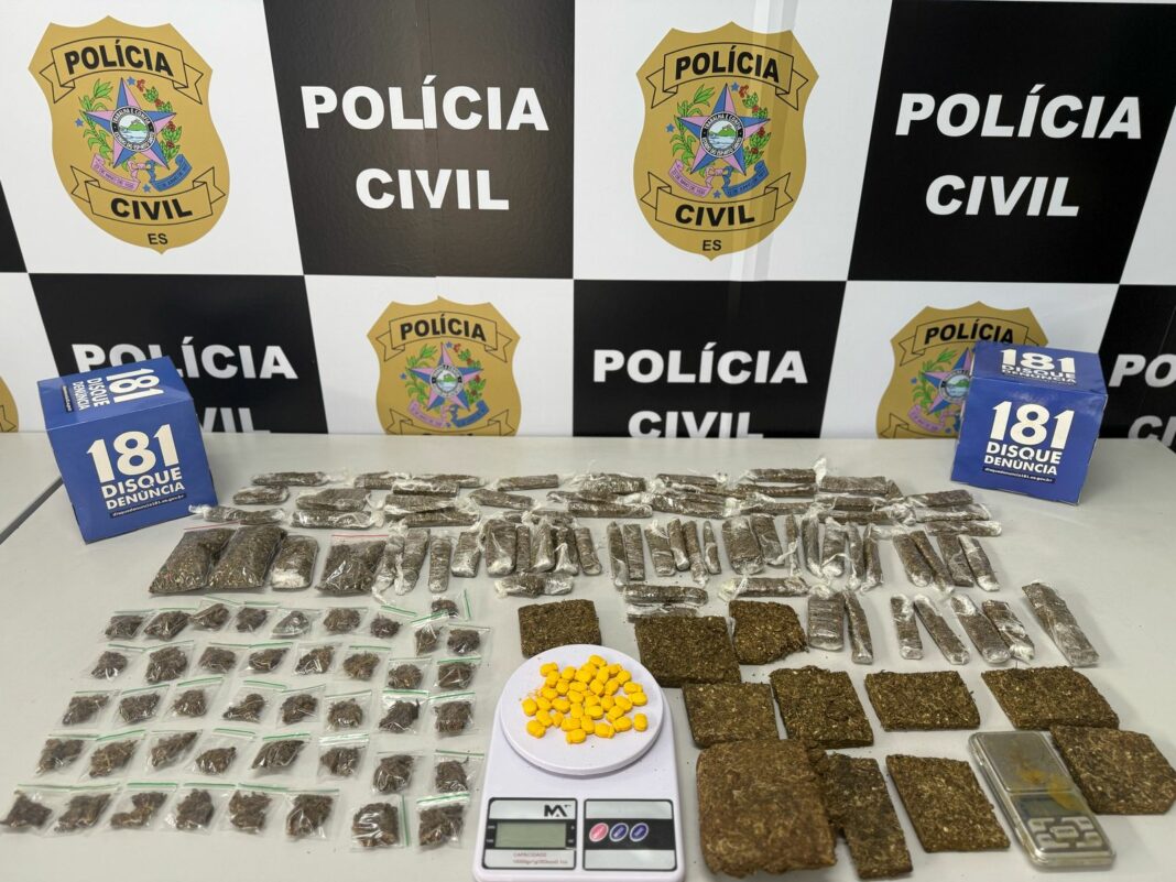 Polícia Civil apreende drogas em apartamento no Pontal das Garças