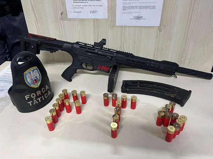 Força Tática apreende armas de fogo em Vila Velha