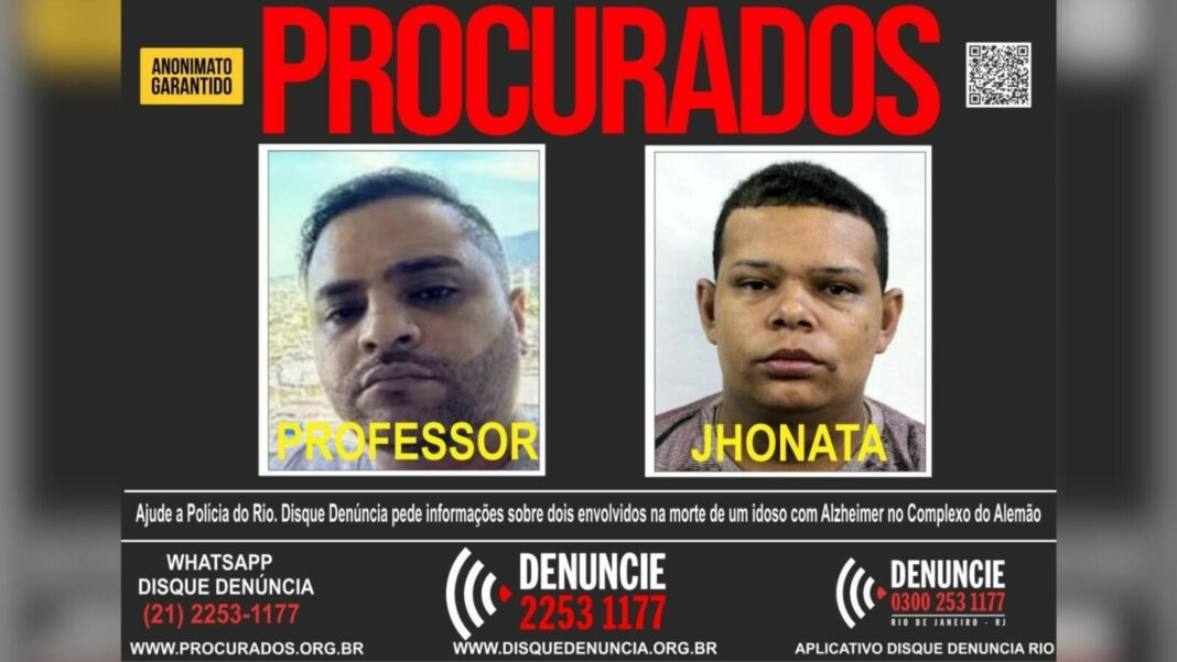 Idoso com Alzheimer é morto em tribunal do crime; chefes do CV são procurados