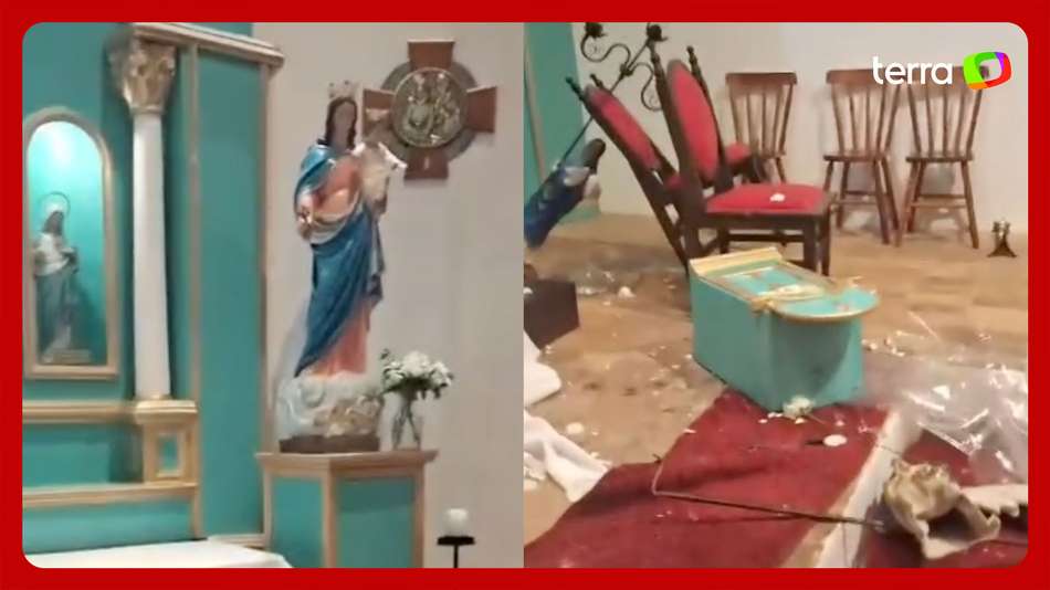 Igreja histórica do século 17 na Bahia é vandalizada e destruída