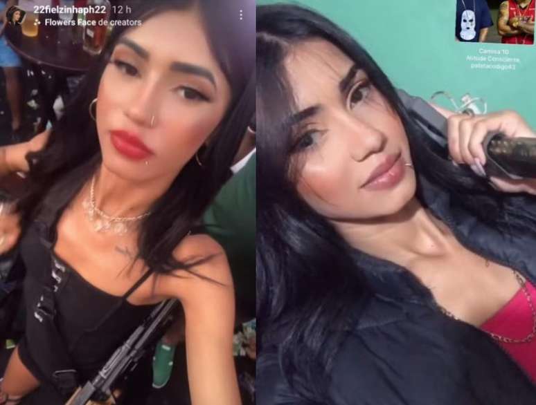 Bianca Duarte Franco, de 24 anos, costumava publicar fotos e vídeos com fuzis nas redes sociais