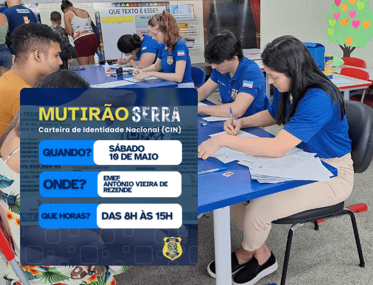 Polícia Científica realiza ação social para emissão de identidades