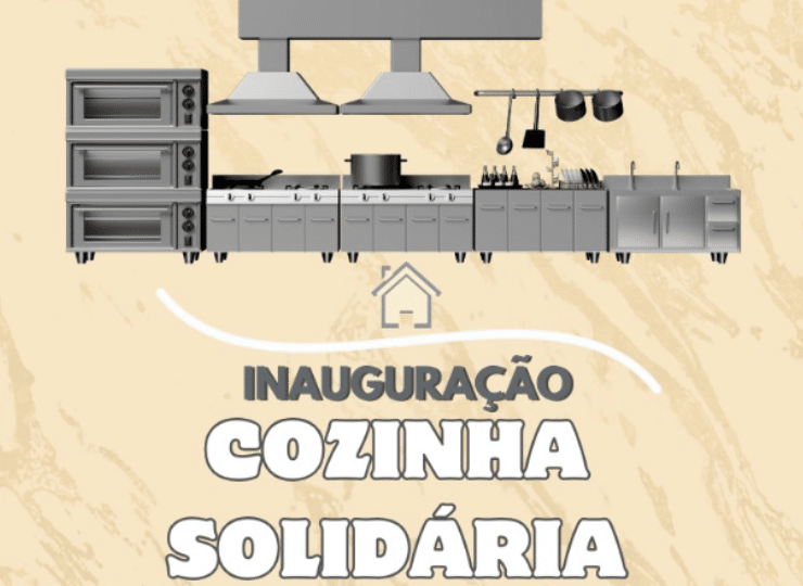 Cozinha Solidária será inaugurada com jantar e música