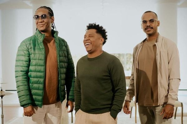 Bastidores da gravação do clipe da música “Vai”, do Pele Morena
