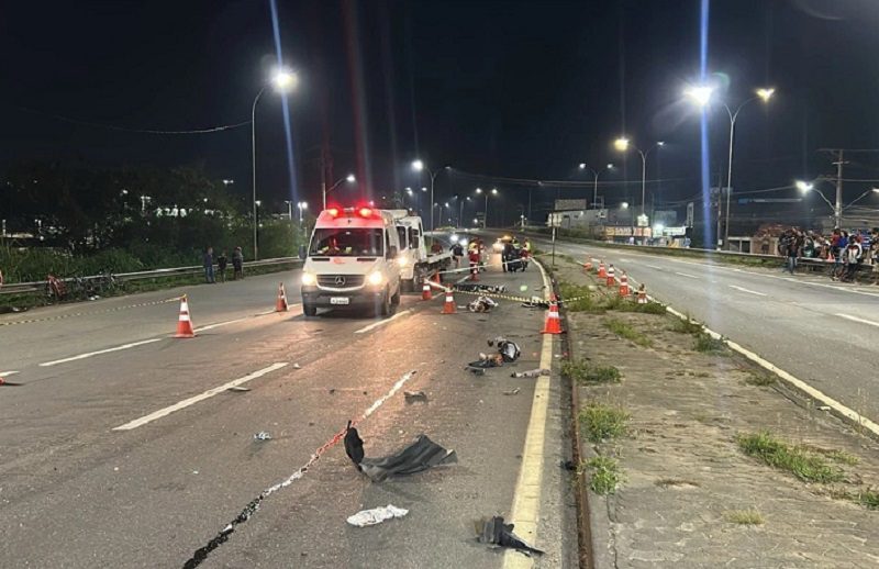 Casal de Itamaraju morre em acidente na BR 101 em Serra/ES
