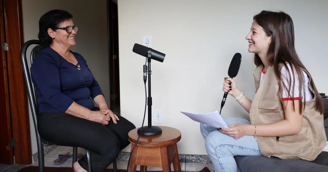 Podcast feito por jovens do interior do ES conta histórias de avós