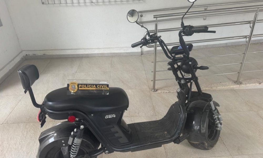 Polícia civil identifica suspeitos de roubo e recupera bicicleta elétrica e celulares