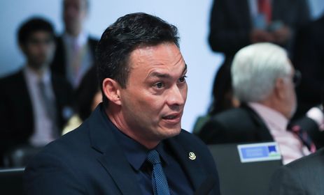 Brasília (DF) 28/03/2023, comissão de segurança Pública do senado aprova o projeto que tipifica atos terroristas. Autor do projeto é o senador Styvenson Valentim.