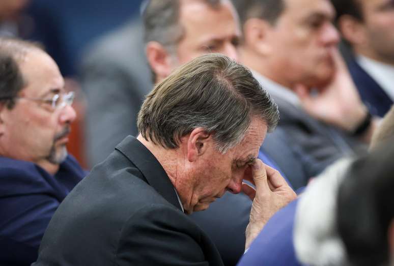 O ex-presidente Jair Messias Bolsonaro foi alvo de operação da PF nesta sexta-feira, 18. (Foto de 10/06/2025)