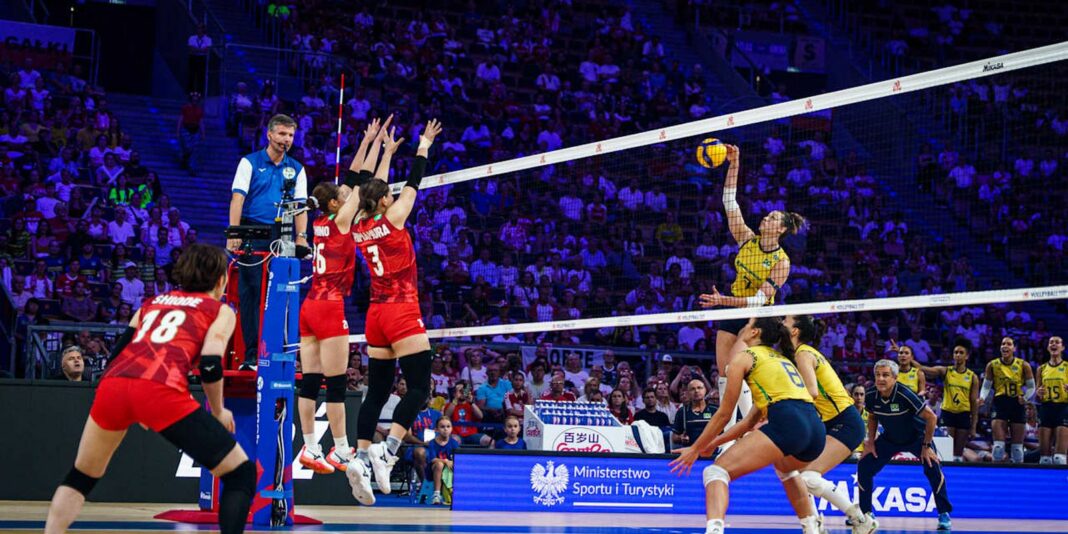 Brasil supera Japão e avança para a final da Liga das Nações de vôlei
