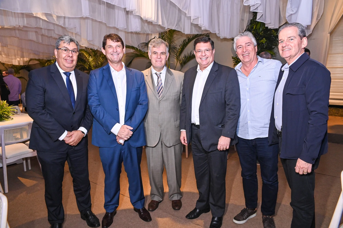 Eliezer Junior, Jose Luiz Nunes, Julio Campos, Fernando Zardini, Gilvandro Moura e João Baptista