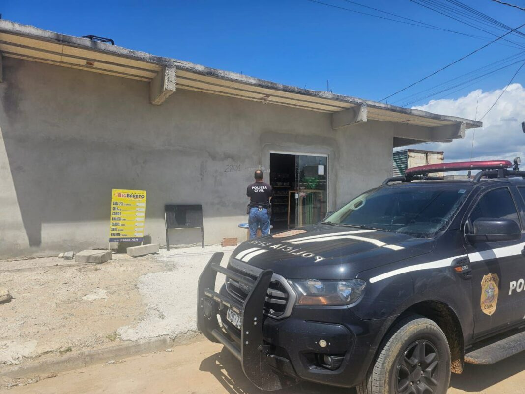 PCES, PCIES e EDP flagram furto de energia elétrica em mercearia no município de São Mateus